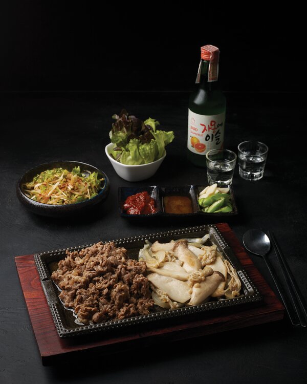Bulgogi Korean marinated beef
